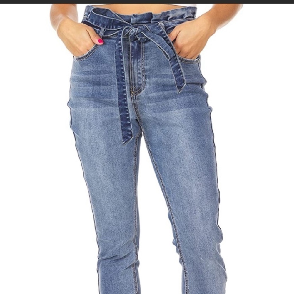 New Indigo Saints high-Rise ankled premium denim jeans size 27